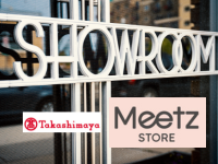 SHOWROOM　高島屋　京都SC「MEETZ　store」の展示風景