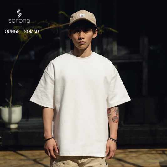 BotanicalTech® Resilient-Luxe｜410g 復元力ヘビーウェイトTシャツ
