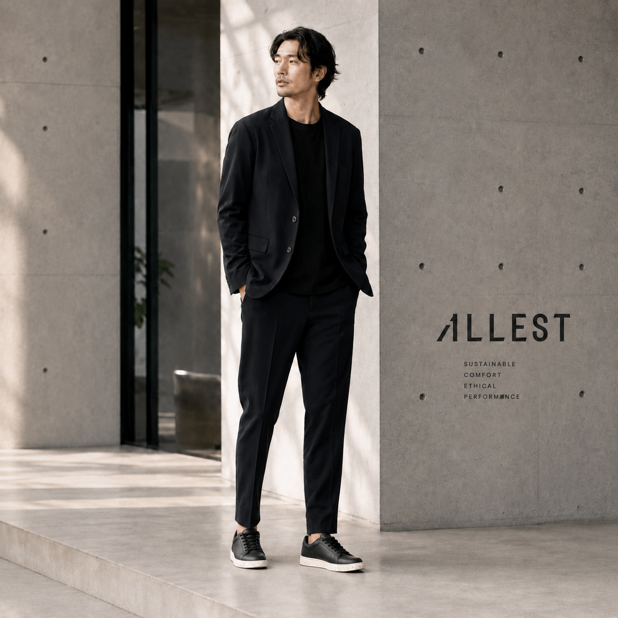 ALLEST SS Sustainable Suit WABI 洗える BotanicalTech® 春夏スーツ