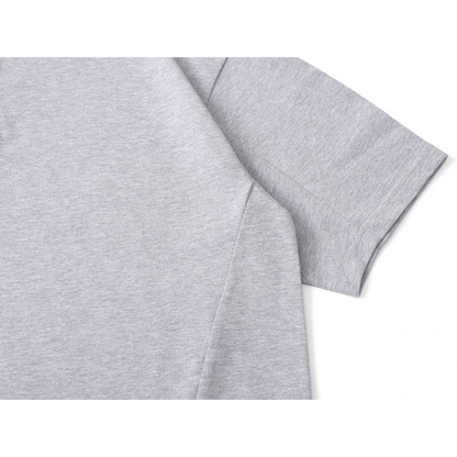 COOLMAX  Drawcord Polo / ゆったり巾着半袖ポロシャツ 吸湿発散