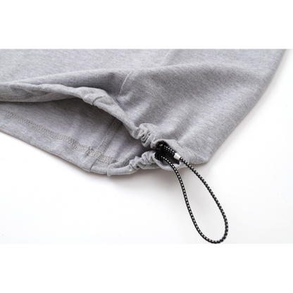 COOLMAX  Drawcord Polo / ゆったり巾着半袖ポロシャツ 吸湿発散