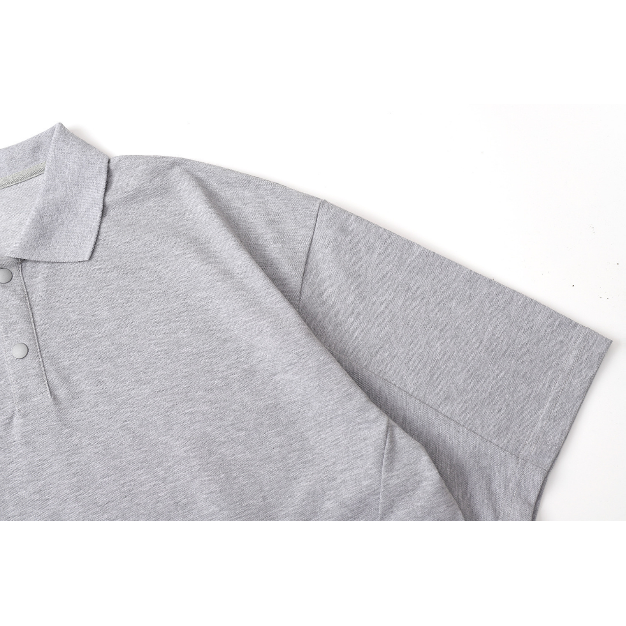 COOLMAX  Drawcord Polo / ゆったり巾着半袖ポロシャツ 吸湿発散
