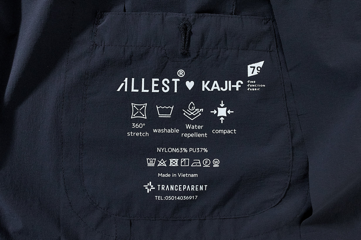 SUSTAINABLE SETUP KAJIFナイロン 【JACKET】 – ALLEST