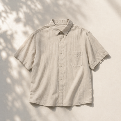 ユーカリネンリラックスシャツ｜Euca Linen Relax Shirt