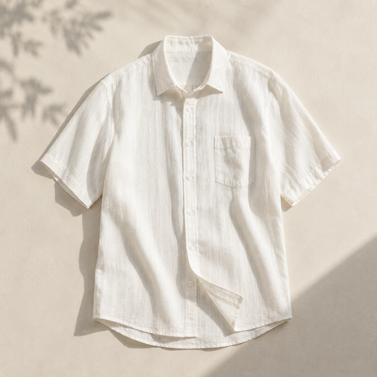 ユーカリネンリラックスシャツ｜Euca Linen Relax Shirt
