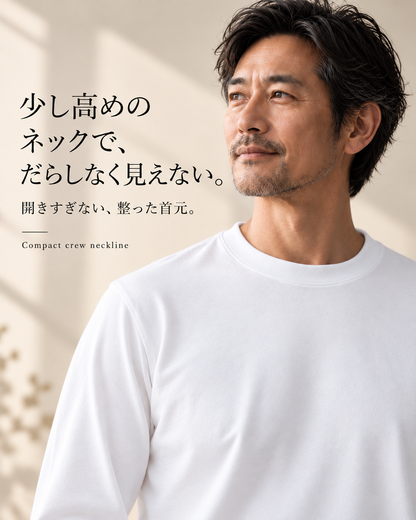 BotanicalTech® 長袖Tシャツ 260g Cotton Refined Long Sleeve Tee