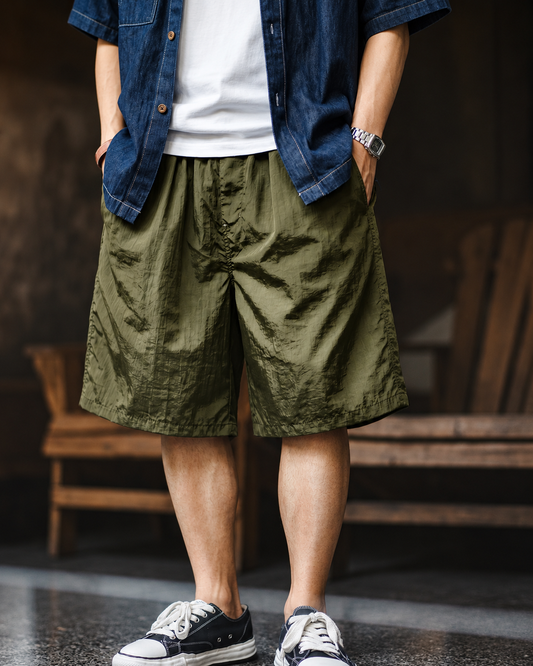 Airlight Nylon Wide Shorts｜エアライト ナイロンワイドショーツ