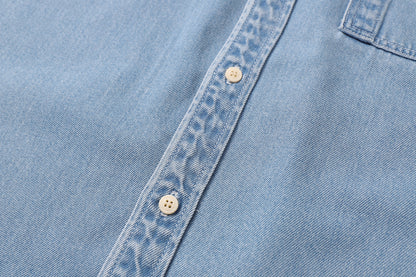 ボタニカルデニムシャツHeavy & Soft FEEL Denim Shirt