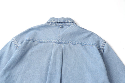 ボタニカルデニムシャツHeavy & Soft FEEL Denim Shirt