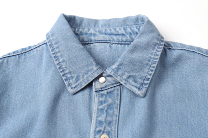 ボタニカルデニムシャツHeavy & Soft FEEL Denim Shirt