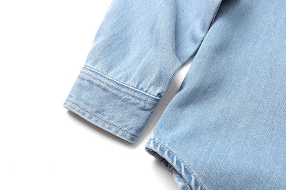 ボタニカルデニムシャツHeavy & Soft FEEL Denim Shirt