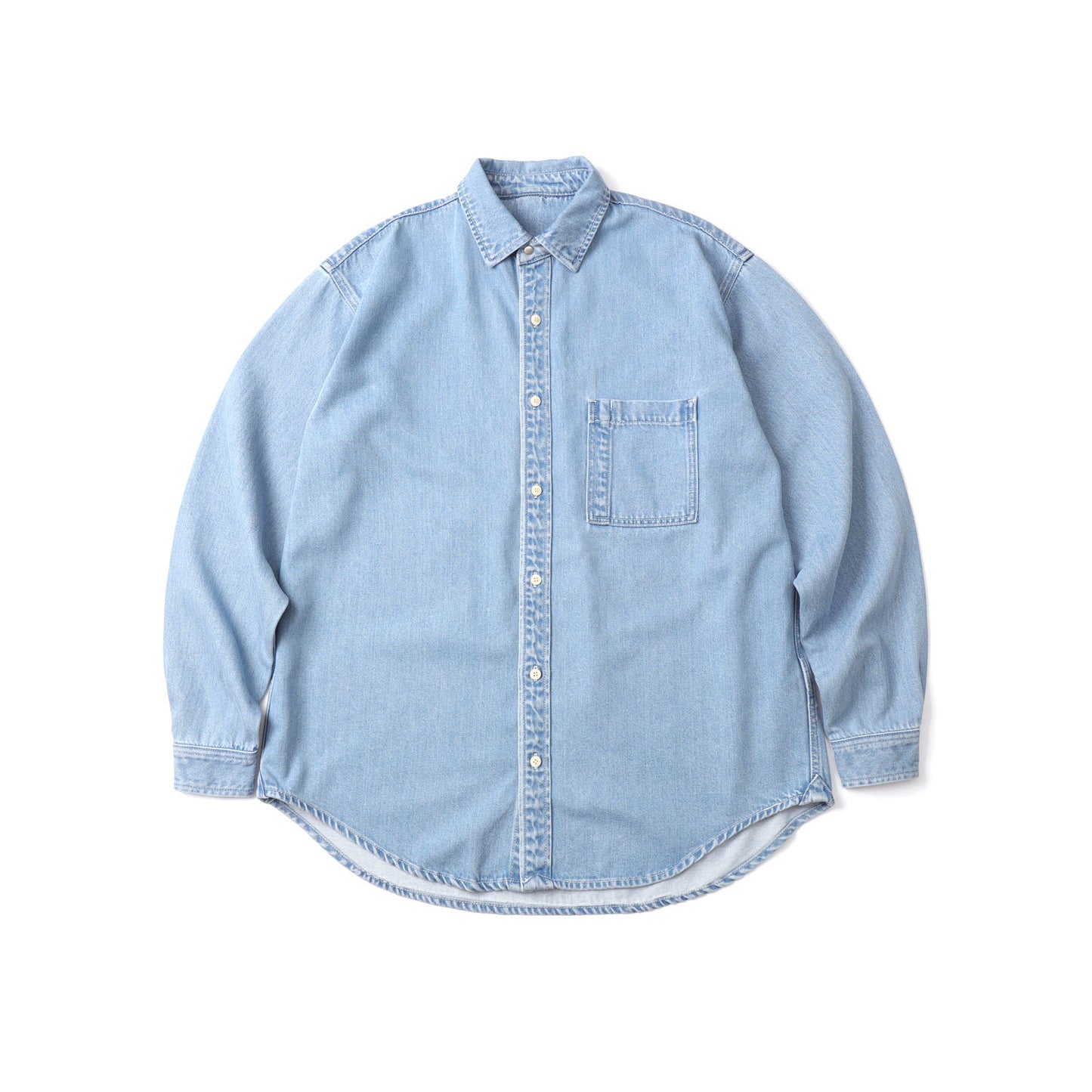 ボタニカルデニムシャツHeavy & Soft FEEL Denim Shirt