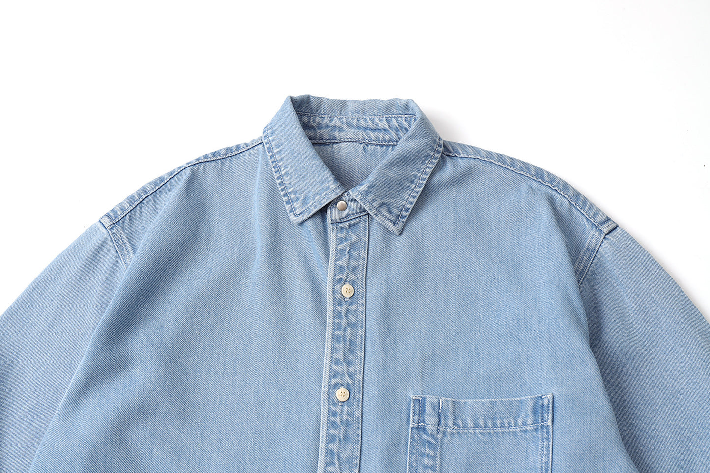 ボタニカルデニムシャツHeavy & Soft FEEL Denim Shirt