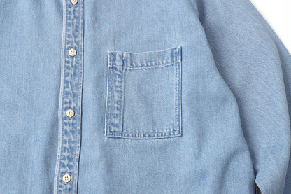 ボタニカルデニムシャツHeavy & Soft FEEL Denim Shirt