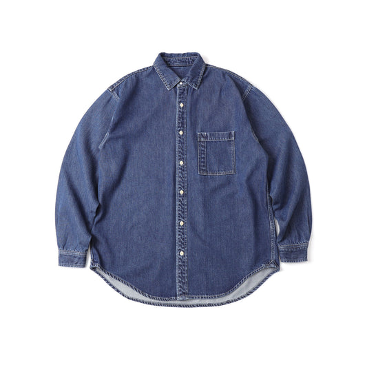 ユーカリ由来のボタニカルデニムシャツHeavy & Soft FEEL Denim Shirt