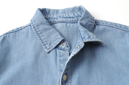ボタニカルデニムシャツHeavy & Soft FEEL Denim Shirt