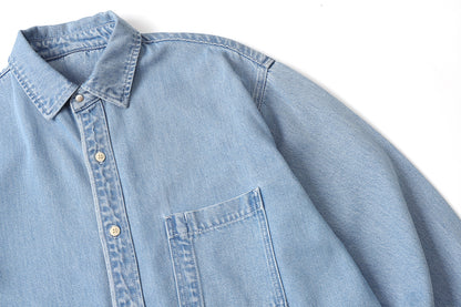 ボタニカルデニムシャツHeavy & Soft FEEL Denim Shirt