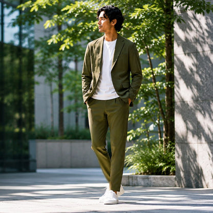 BotanicalTech WABI SUIT｜QUIET OLIVE（受注生産）