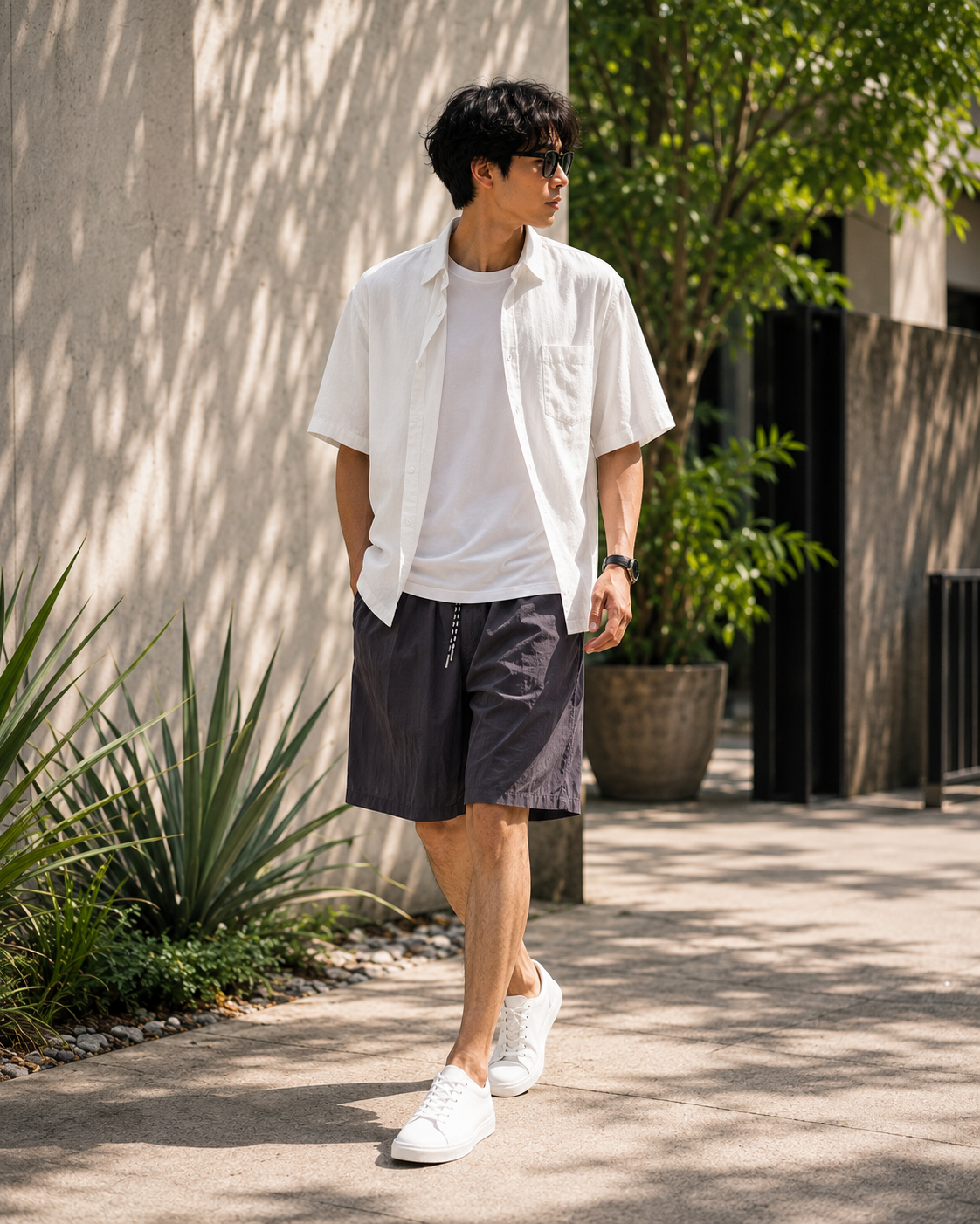 Airlight Nylon Wide Shorts｜エアライト ナイロンワイドショーツ