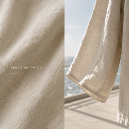 ユーカリネンリラックスパンツ｜Euca Linen Utility Pants