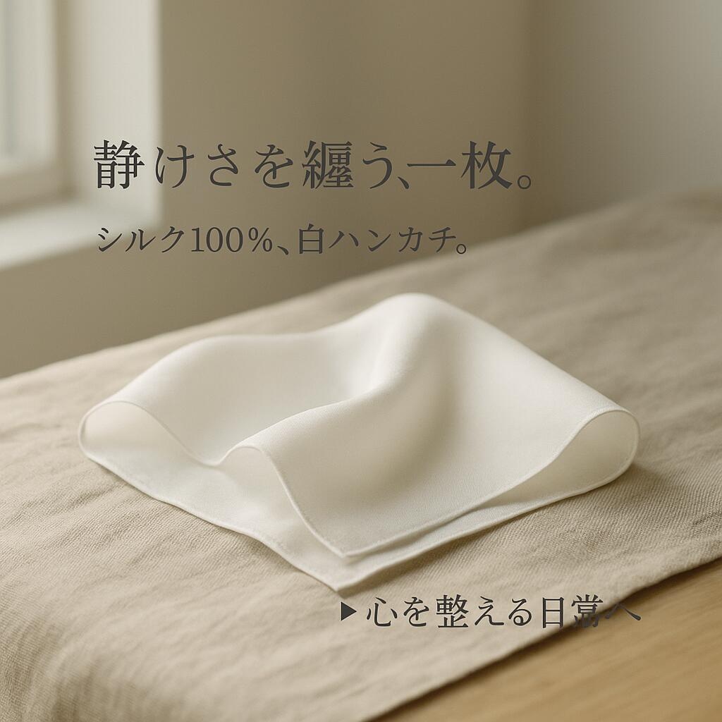 SILK100%ハンカチーフ – ALLEST