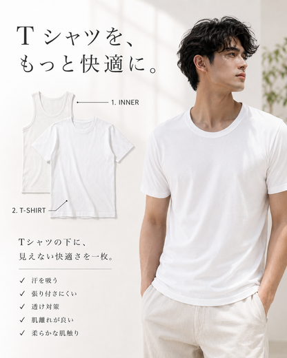BotanicalTech® INNER｜服と肌の間を整えるインナー