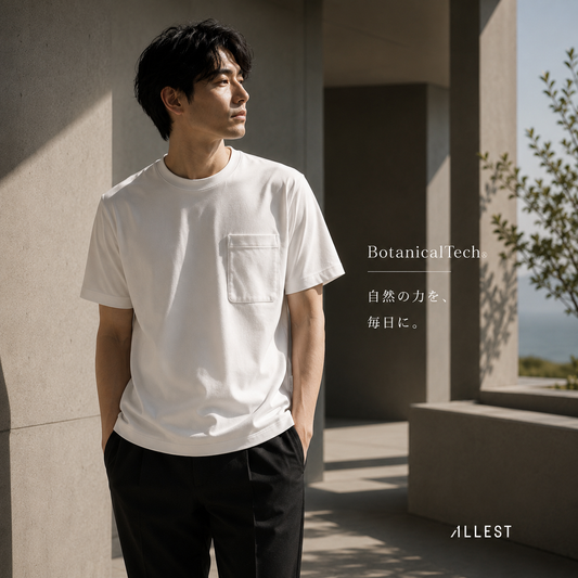 Botanicaltechポケット付T-SHIRT(160g)