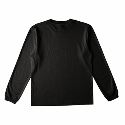 "T1720" Long sleeve T-shirt in black. We offer comfort according to the temperature. 100% ORGANIC cotton.